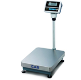 Весы CAS HD-150 товарные 400х500 со стойкой