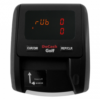 Детектор рублей DoCash Golf автоматический без АКБ