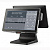 POS-моноблок Атол Jazz 16 Lite с дополнительным монитором 11.6" и Windows 10